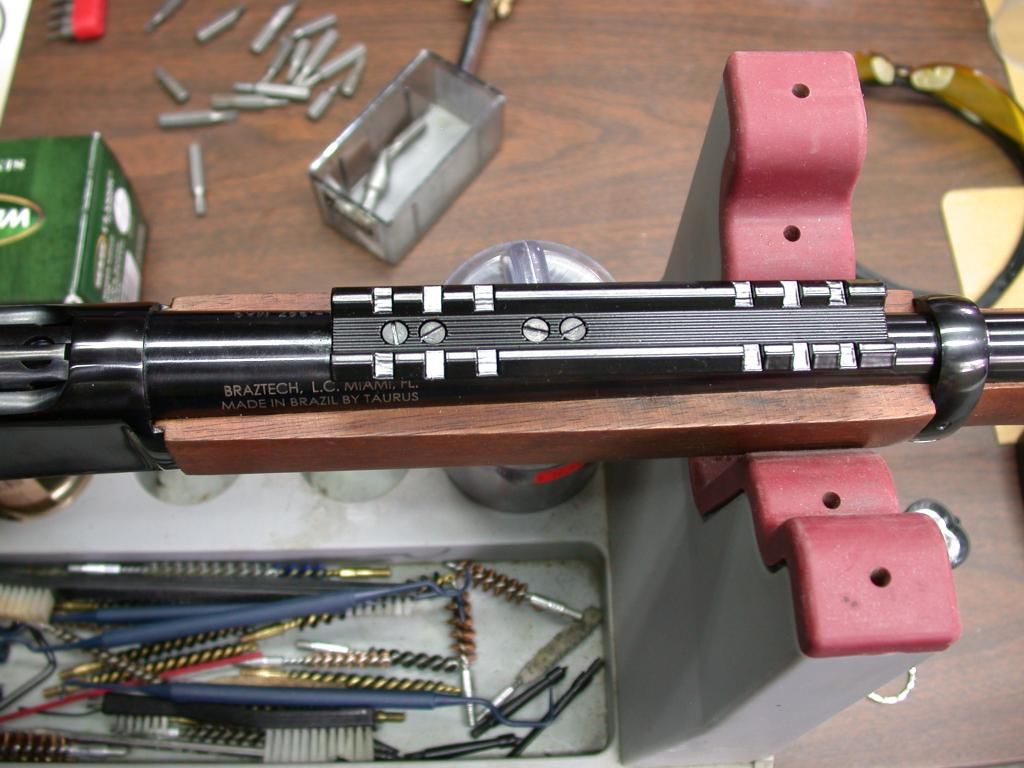 How to Mount a scope to the Rossi M92 (with pictures) Rimfire